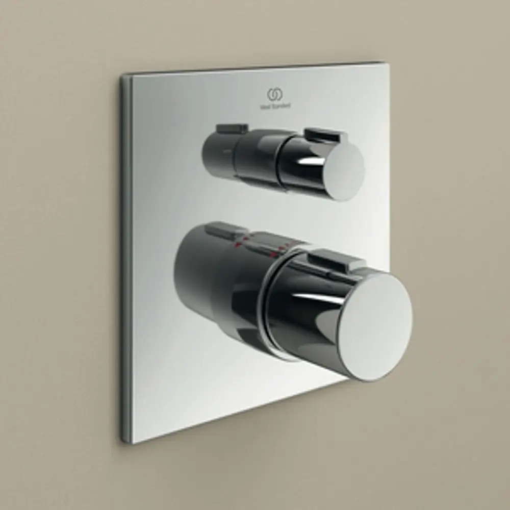 IS-Badethermostat-UP-Ceratherm-C100-BS2-Rosette-163x163mm-Chrom-A7522AA gallery number 13
